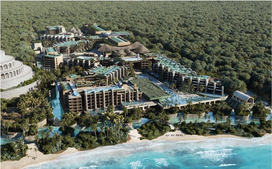 Hotel Xcaret Arte adults-only all-inclusive resort in Riviera Maya featuring artistic workshops, river pools, and All-Fun Inclusive concept.