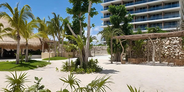 Mystique Area garden venue for weddings at Secrets Moxché Playa del Carmen